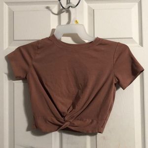 knot crop top